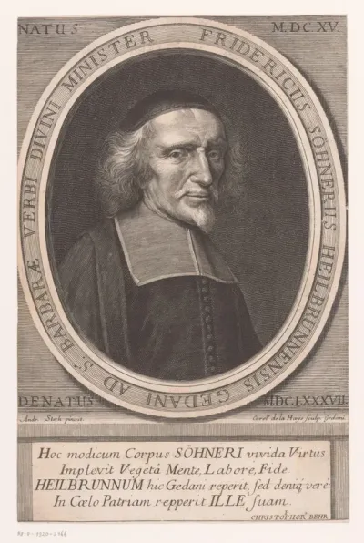 Portret van Friedrich Söhner
