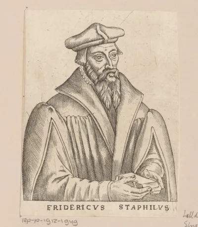 Portret van Friedrich Stapellage