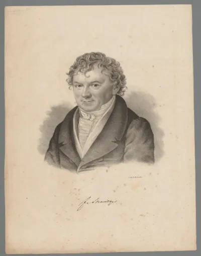 Portret van Friedrich Stromeyer