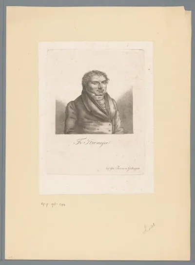 Portret van Friedrich Stromeyer