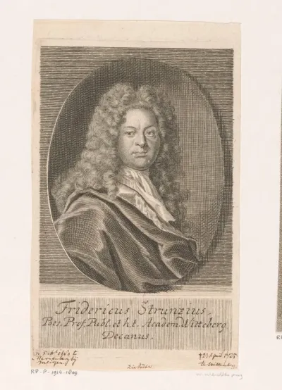 Portret van Friedrich Strunz