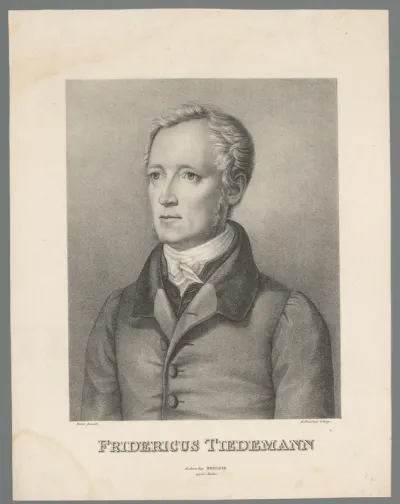 Portret van Friedrich Tiedemann