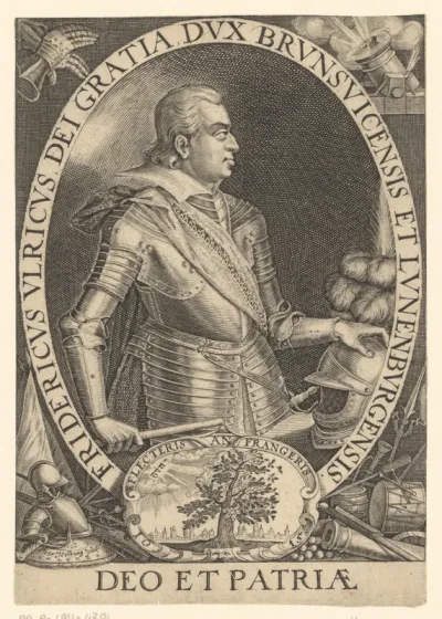 Portret van Friedrich Ulrich