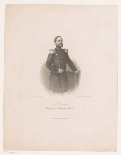 Portret van Friedrich VIII, Herzog von Schleswig-Holstein