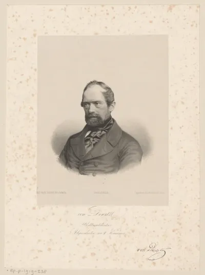 Portret van Friedrich von Dewitz