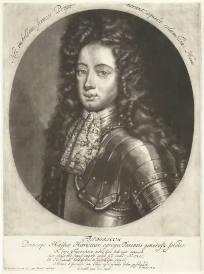 Portret van Friedrich von Hessen-Kassel