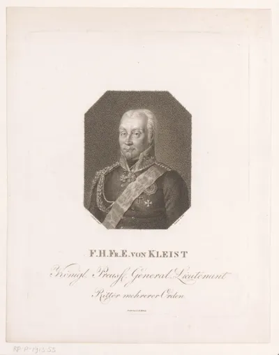 Portret van Friedrich von Kleist