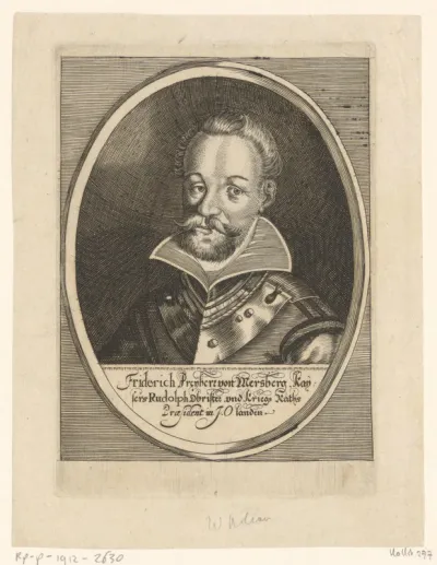 Portret van Friedrich von Mersberg