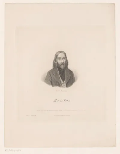 Portret van Friedrich von Sallet
