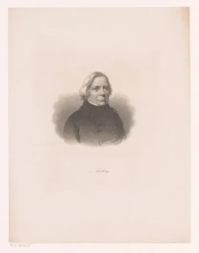 Portret van Friedrich von Schelling