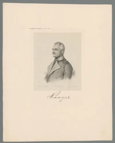 Portret van Friedrich von Wrangel