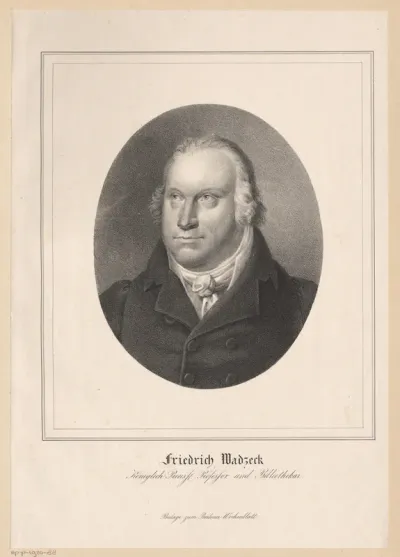 Portret van Friedrich Wadzeck