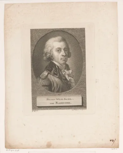 Portret van Friedrich Wilhelm Basilius von Ramdohr