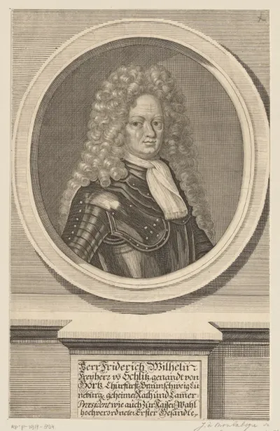 Portret van Friedrich Wilhelm graaf van Görtz