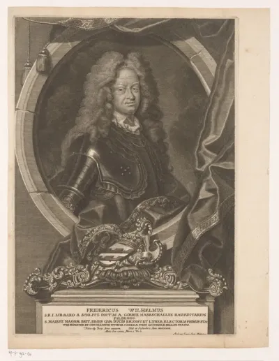 Portret van Friedrich Wilhelm Graf von Görtz