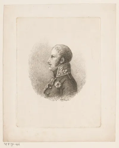 Portret van Friedrich Wilhelm III