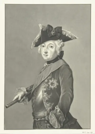 Portret van Friedrich Wilhelm III