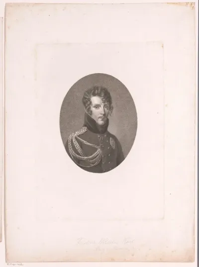 Portret van Friedrich Wilhelm Karl van Pruisen