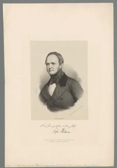 Portret van Friedrich Wilhelm Otto Ludwig von Reden