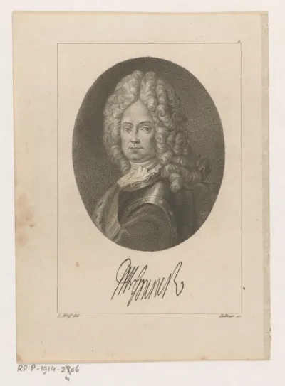 Portret van Friedrich Wilhelm von Grumbkow