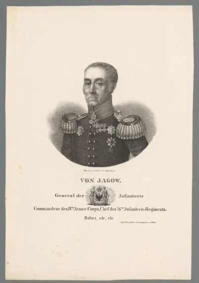 Portret van Friedrich Wilhelm von Jagow