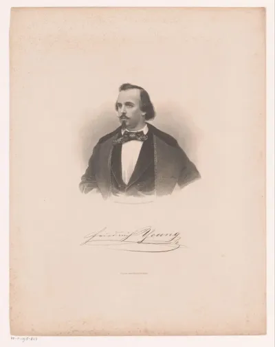 Portret van Friedrich Young
