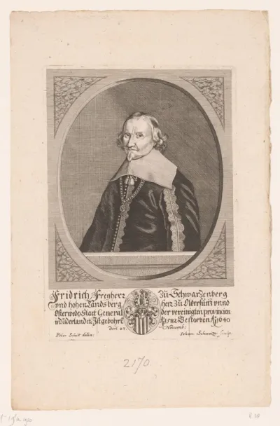 Portret van Friedrich zu Schwarzenberg