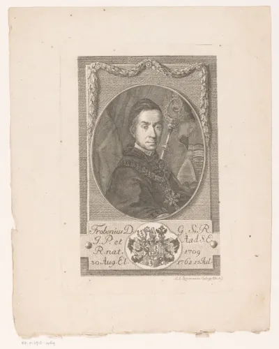Portret van Frobenius Forster