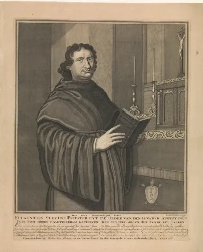 Portret van Fulgentius Stevins