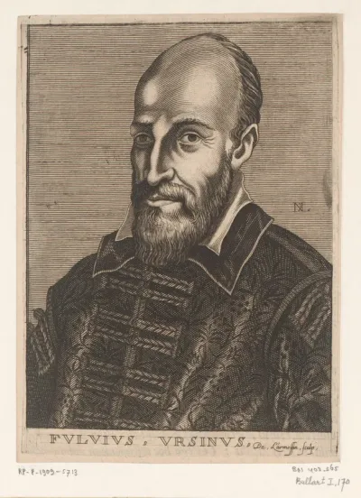 Portret van Fulvio Orsini