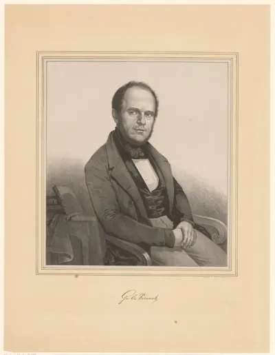 Portret van G.C. Verenet