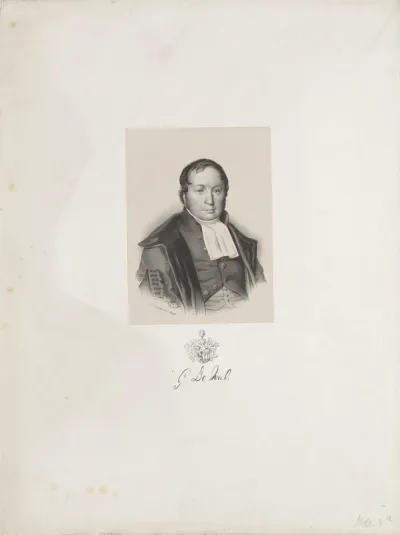 Portret van G. de Wal
