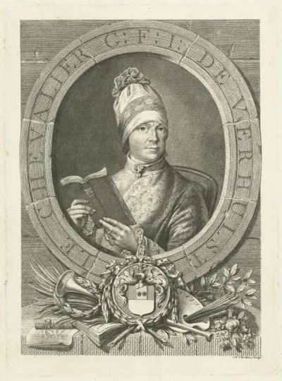Portret van G.F.I. de Verhulst