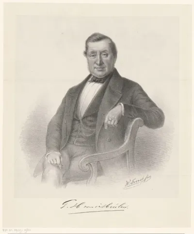 Portret van G.H. van der Meulen