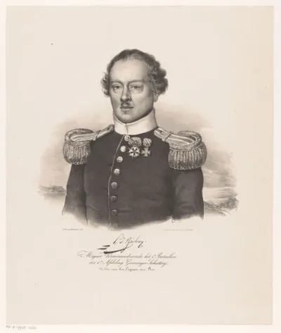 Portret van G.J. Büchner