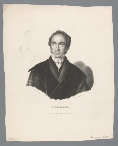 Portret van G.J. Meijer