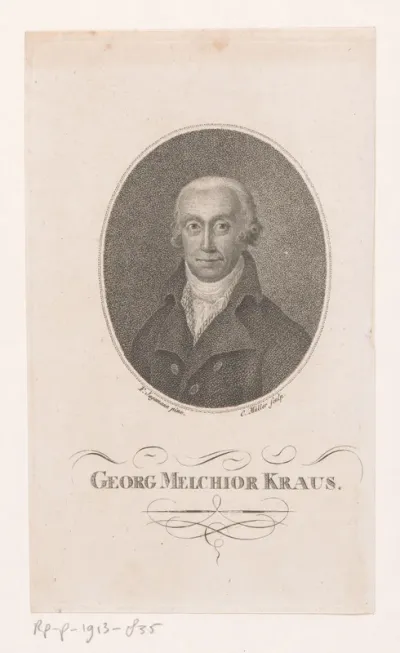 Portret van G.M. Kraus
