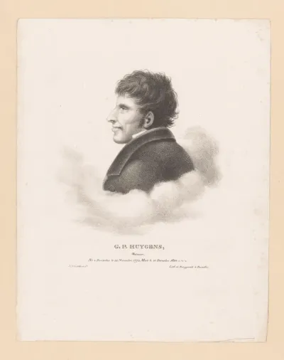 Portret van G.P. Huygens
