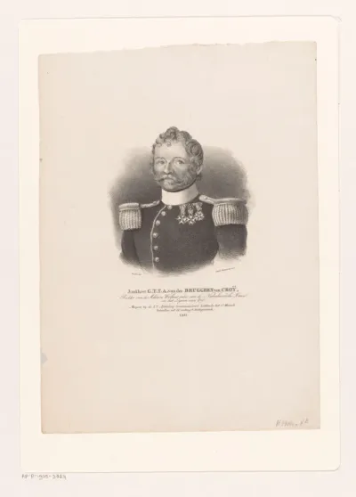 Portret van G.T.T.A. van der Brugghen van Croy