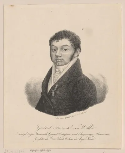 Portret van Gabriel Bernhard von Widder