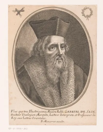 Portret van Gabriel de Sion