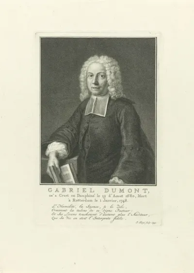 Portret van Gabriel Dumont