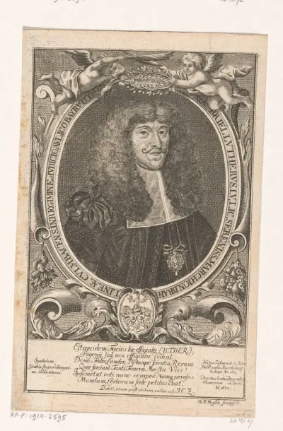Portret van Gabriel Luther