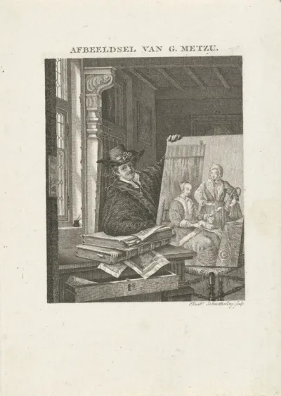 Portret van Gabriël Metsu