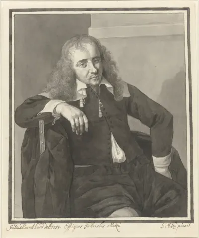 Portret van Gabriël Metsu