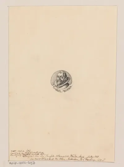 Portret van Gabriel Meurier