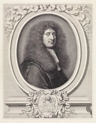Portret van Gabriel Nicolas de La Reynie