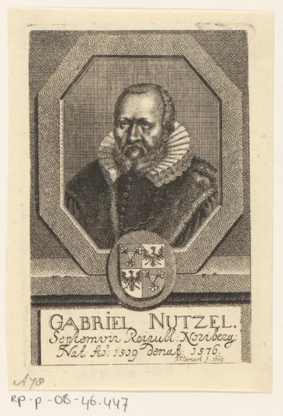 Portret van Gabriel Nützel