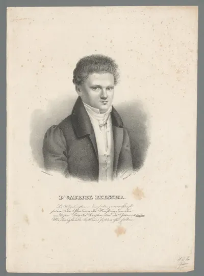 Portret van Gabriel Riesser