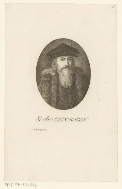 Portret van Gabriel Rollenhagen